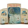 Image 1 : Large Chief Two Moon Bitter Oil Cardboard Store Window