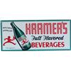 Image 1 : Kramer's Beverages Tin Sign