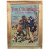 Image 1 : Authentic "Bull" Durham Smoking Tobacco Cardboard Sign,