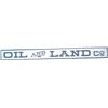 Image 1 : "Oil And Land" Hand Painted Wood Store Front Sign