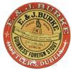 Image 1 : E. & J. Burke Bottlers Dublin Tin Tip Tray,