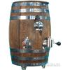 Image 2 : Countertop Wood Barrel Fluid Dispenser w/ 1 Spigot