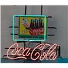 Image 1 : Coca Cola Neon Sign w/ Sprite Boy,