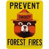 Image 1 : Smokey The Bear Wooden Sign,