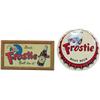Image 1 : Lot Of 2 Drink Frostie Root Beer Tin Signs: