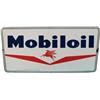 Image 1 : Mobiloil Porcelain Sign w/ Pegasus - 46" x 23"