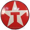 Image 1 : Large Plastic Outdoor Light-Up Texaco Sign - 34" diam