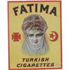 Image 1 : Oversized Fatima Turkish Cigarettes Store Display Cardb