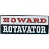 Image 1 : "Howard Rotavator" Embossed Tin Sign - 30" x 12"