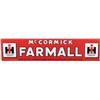 Image 1 : McCormick Farmall Embossed Tin Sign,