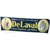 Image 1 : Large DeLaval Cream Separator And Milker Canvas Banner
