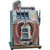 Image 1 : 25 Cent Mills War Eagle Jackpot Slot Machine w/ keys