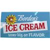 Image 1 : Borden's Ice Cream Tin Sign,
