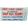 Image 1 : Soap Box Derby Canvas Banner c1950's
