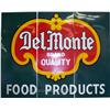 Image 1 : Very Large 3-Piece "Del Monte" Porcelain Sign