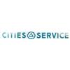 Image 1 : Large "Cities Service" Porcelain Sign - 99" x 12"