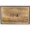 Image 1 : "Free As The Wind" Horse Western Print by Auguste Albo,