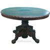 Image 1 : Very Ornate Oval Oak Carved Skirt Table