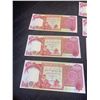 Image 2 : Iraqi Dinar Currency Lot With Certificate Of Authenticity, 25K/500/250 Banknotes