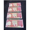 Image 1 : Iraqi Dinar Banknotes with COA, 4 Dinar 25000 Notes, Sterling Currency Group