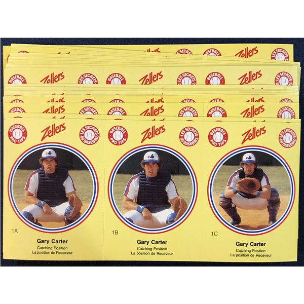 1982 MONTREAL EXPOS ZELLERS SET