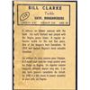 Image 2 : 1962 O-PEE-CHEE CFL BILL CLARKE (HOF)