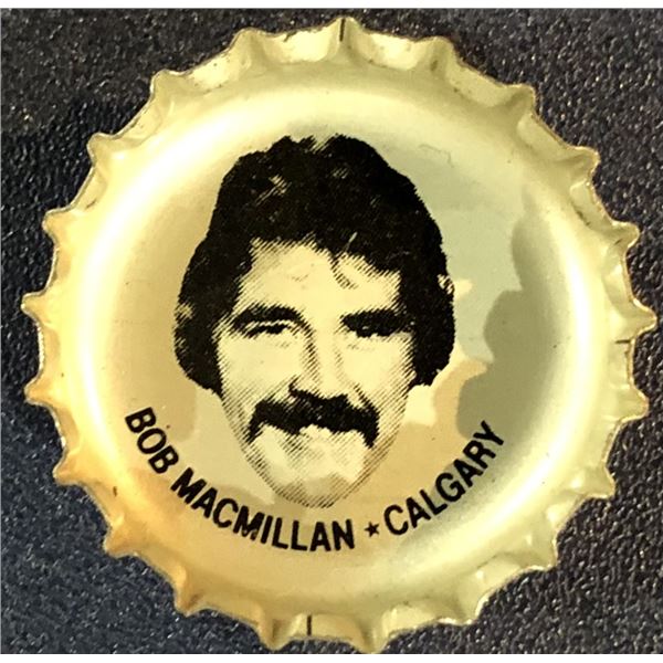 1980-81 PEPSI NHL BOTTLE CAPS - BOB MacMILLAN