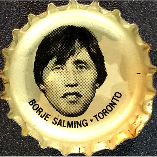 1980-81 PEPSI NHL BOTTLE CAPS - BORJE SALMING (HOF)