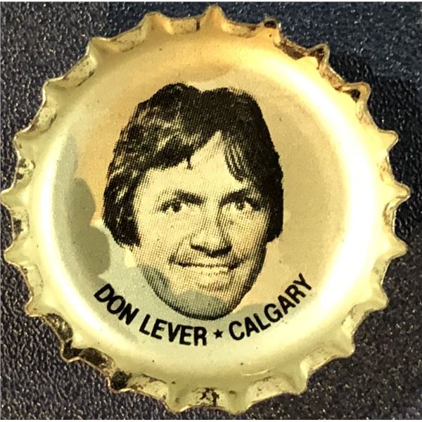 1980-81 PEPSI NHL BOTTLE CAPS - DON LEVER