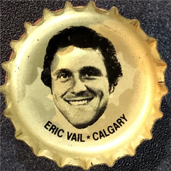 1980-81 PEPSI NHL BOTTLE CAPS - ERIC VAIL
