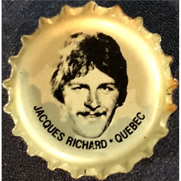 1980-81 PEPSI NHL BOTTLE CAPS - JACQUES RICHARD