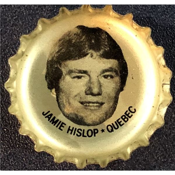 1980-81 PEPSI NHL BOTTLE CAPS - JAMIE HISLOP