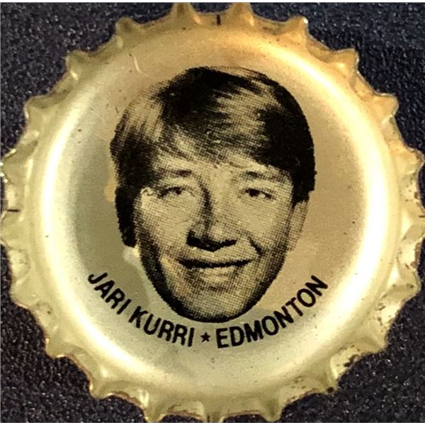 1980-81 PEPSI NHL BOTTLE CAPS - JARI KURRI (HOF)