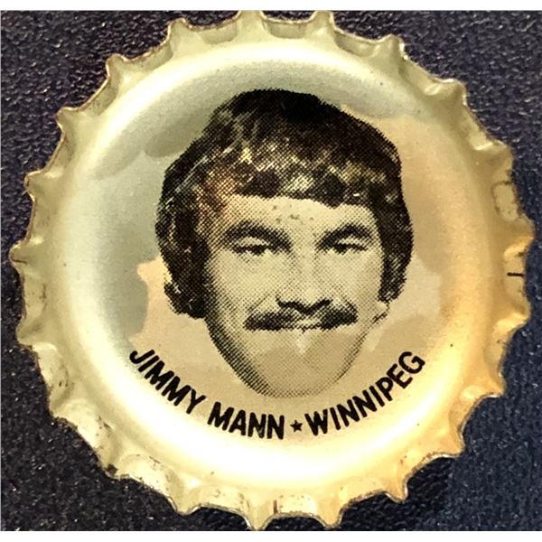1980-81 PEPSI NHL BOTTLE CAPS - JIMMY MANN