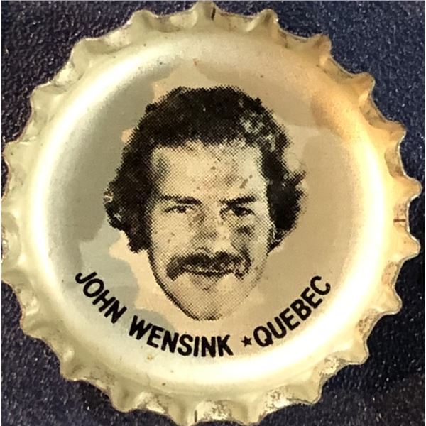 1980-81 PEPSI NHL BOTTLE CAPS - JOHN WENSINK