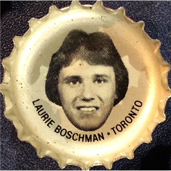 1980-81 PEPSI NHL BOTTLE CAPS - LAURIE BOSCHMAN