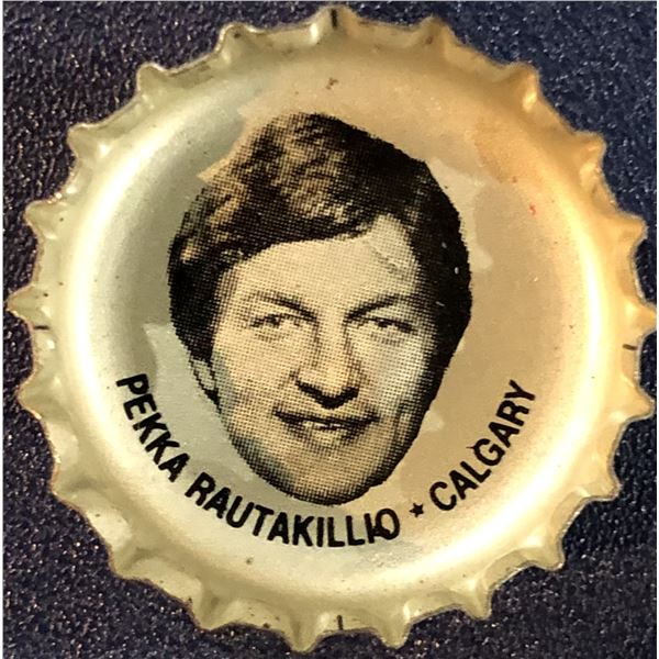 1980-81 PEPSI NHL BOTTLE CAPS - PEKKA RAUTAKILLIO