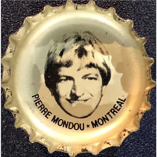 1980-81 PEPSI NHL BOTTLE CAPS - PIERRE MONDOU