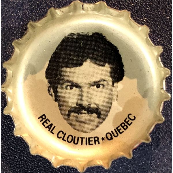 1980-81 PEPSI NHL BOTTLE CAPS - REAL CLOUTIER