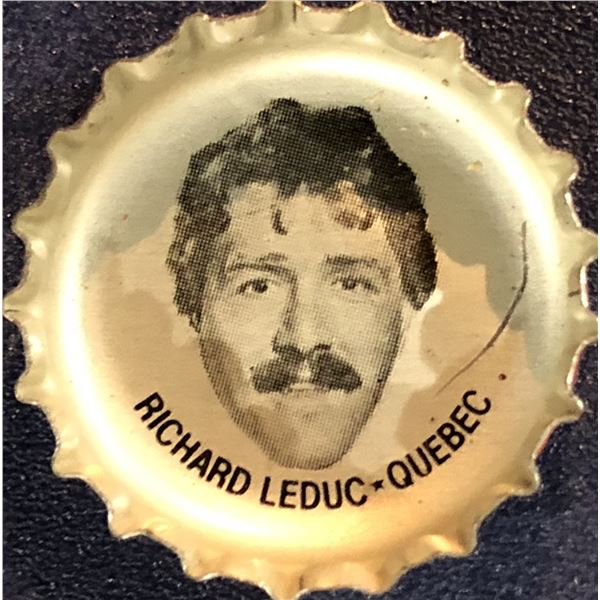 1980-81 PEPSI NHL BOTTLE CAPS - RICHARD LEDUC