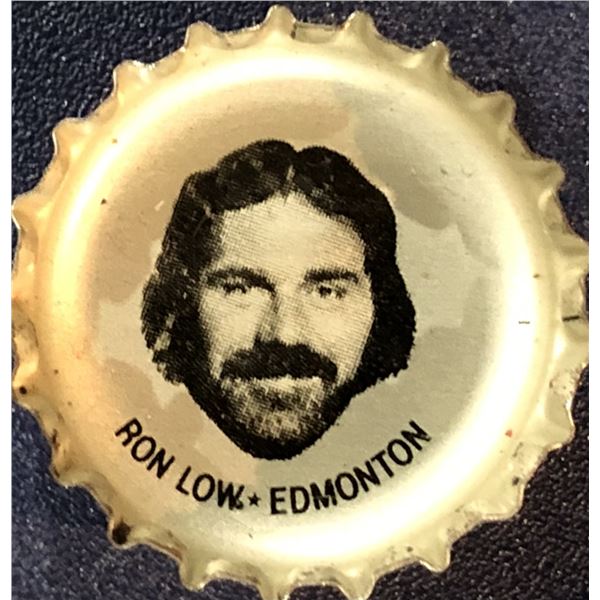 1980-81 PEPSI NHL BOTTLE CAPS - RON LOW