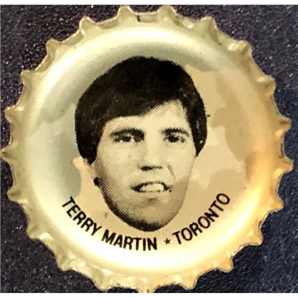 1980-81 PEPSI NHL BOTTLE CAPS - TERRY MARTIN