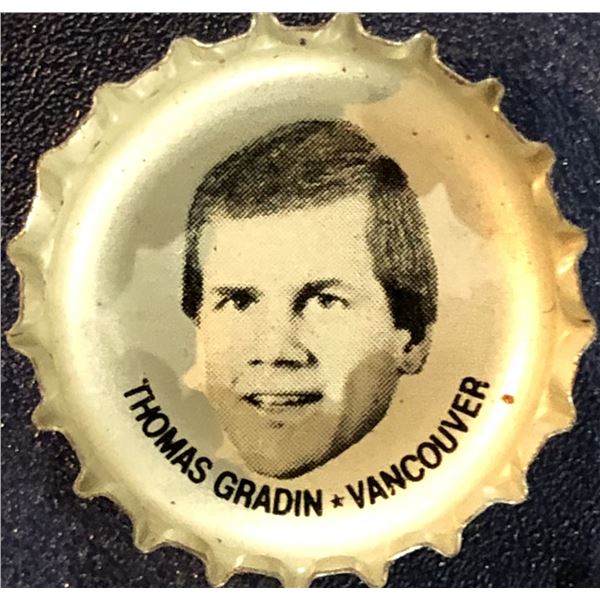 1980-81 PEPSI NHL BOTTLE CAPS - THOMAS GRADIN