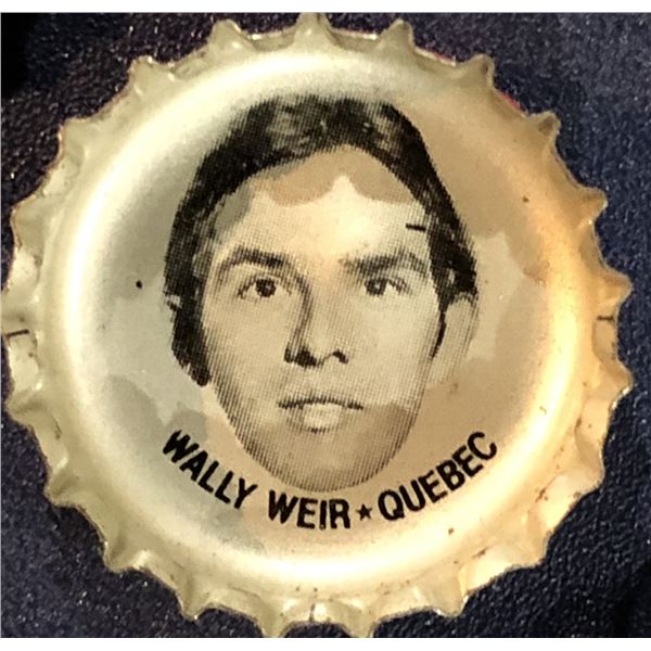 1980-81 PEPSI NHL BOTTLE CAPS - WALLY WEIR