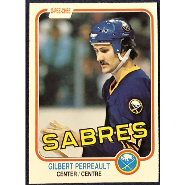 1981-82 O-PEE-CHEE GILBERT PERREAULT (HOF)