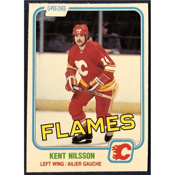 1981-82 O-PEE-CHEE KENT NILSSON