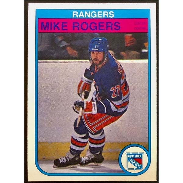 1982-83 O-PEE-CHEE MIKE ROGERS