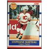 Image 1 : 1990-91 SCORE HOCKEY STEPHANE MATTEAU ROOKIE CARD