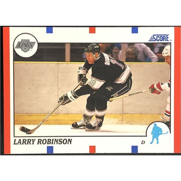 1990-91 SCORE LARRY ROBINSON (HOF)