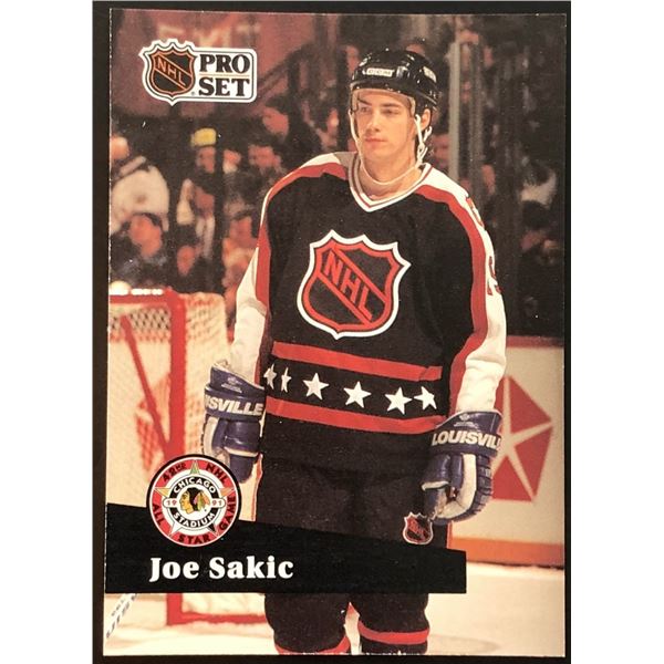 1991-92 PRO SET JOE SAKIC (HOF)